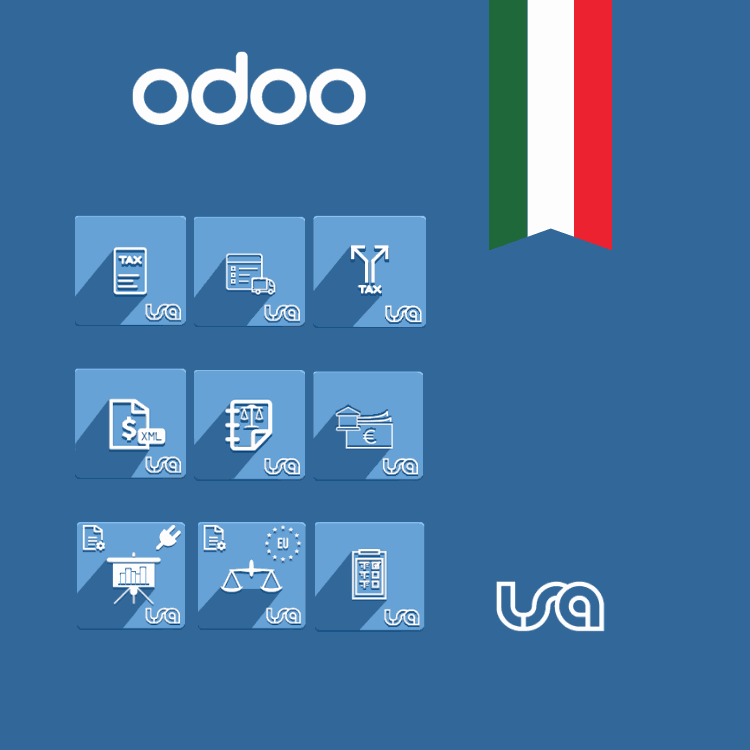 Odoo • Testo e immagine